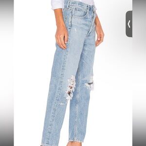 AGOLDE 90's Mid Rise Loose Fit in Fall Out - Size 27